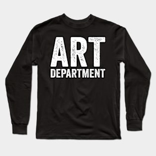 Art Departmen - White Style Long Sleeve T-Shirt